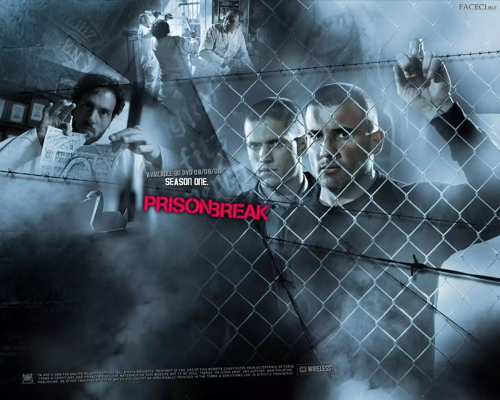 Skazany na śmierć, Wentworth Miller, Prison Break, Dominic Purcell